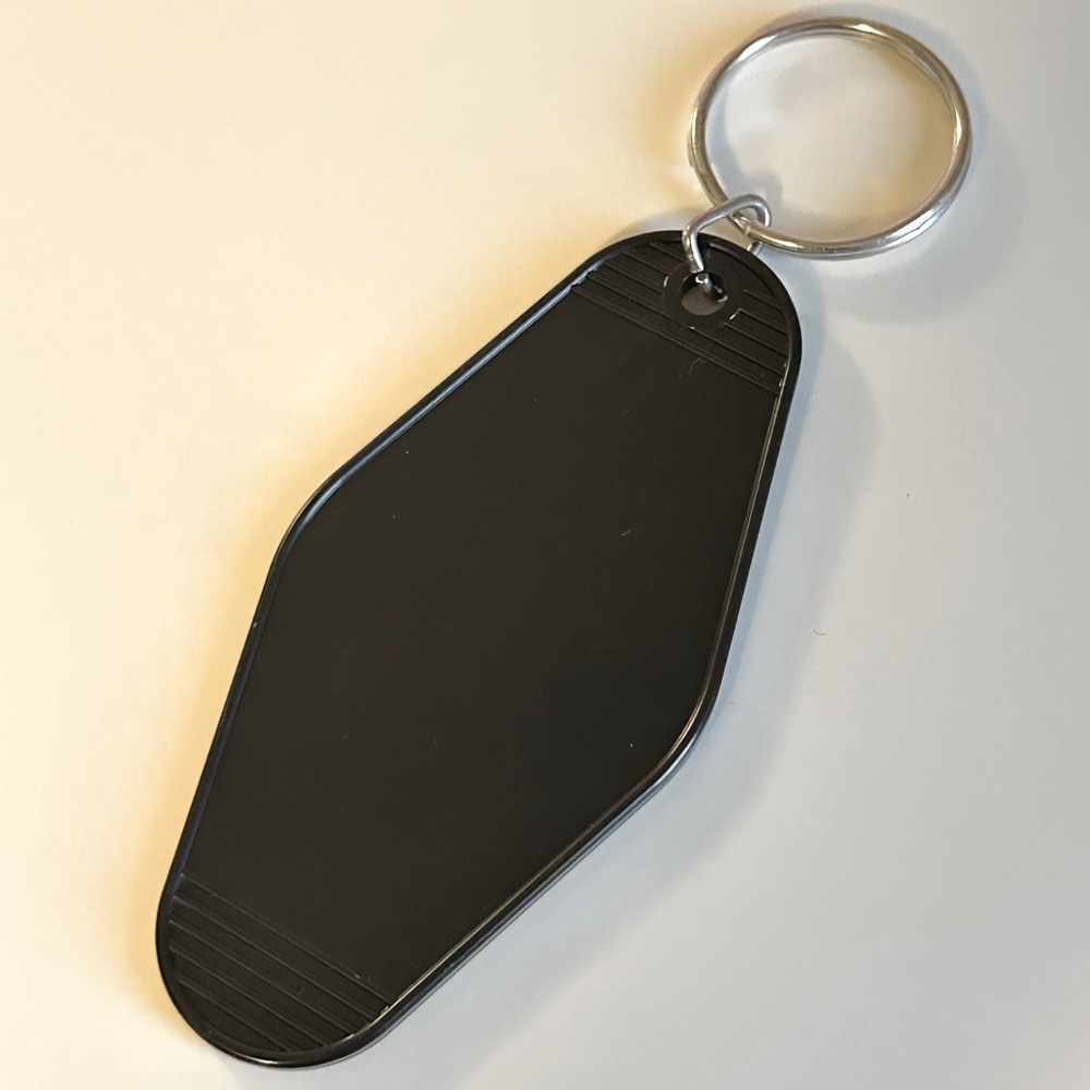 Not Today Satan Keychain - Picture 2 of 2